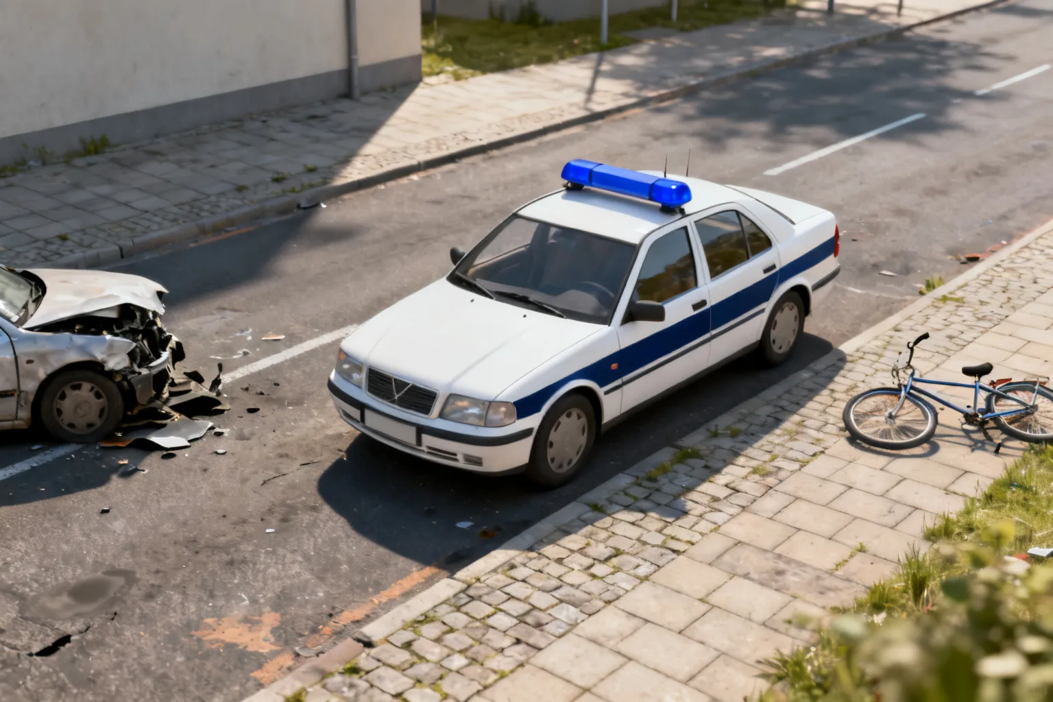 Policjanci-druhowie udzielili pomocy przy dwóch wypadkach drogowych