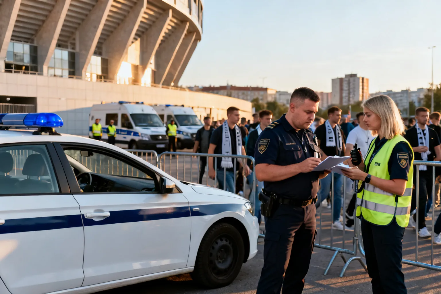 Policja zabezpieczała finał PGE Ekstraligi na Stadionie Olimpijskim