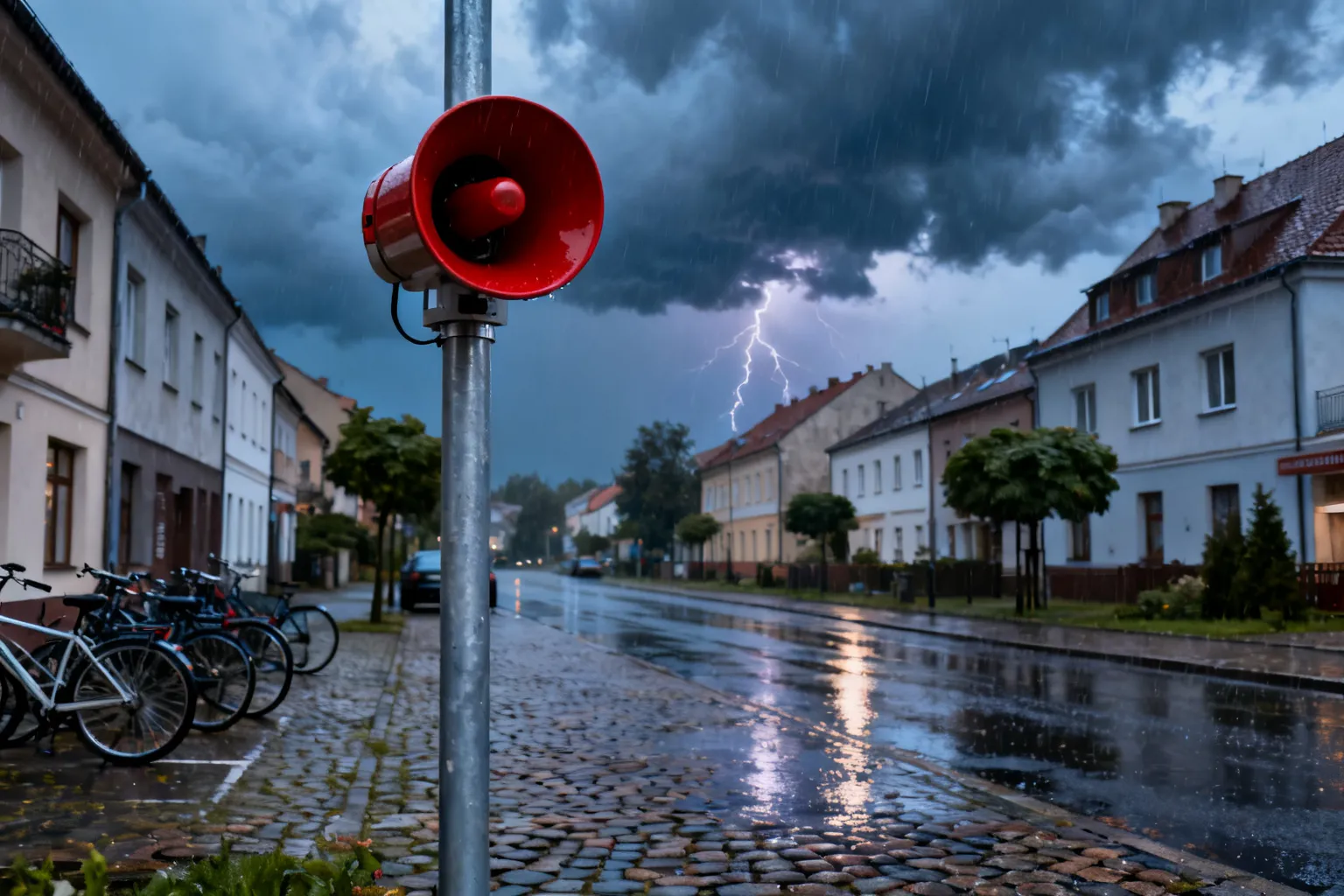 ostrzeżenie RSO Kłodzki Ząbkowicki 09.09.2026: silny deszcz z burzami