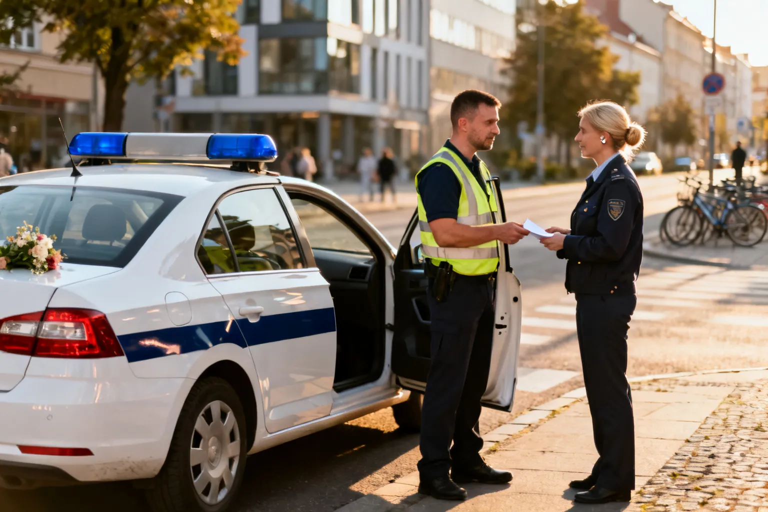 Podziękowania dla wrocławskiej drogówki po interwencji