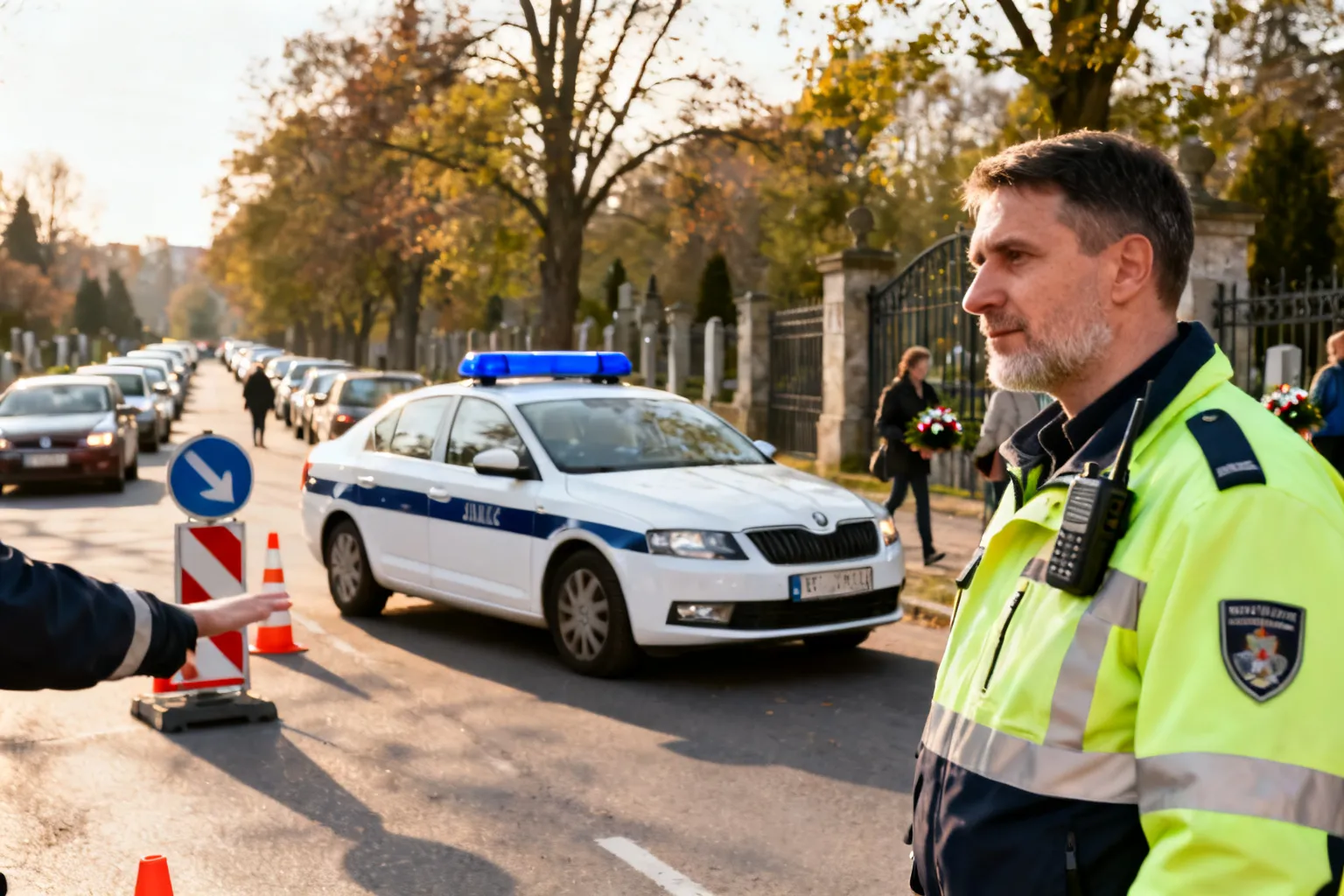 Wrocław: zmiany w organizacji ruchu i porady policji przed Wszystkich Świętych