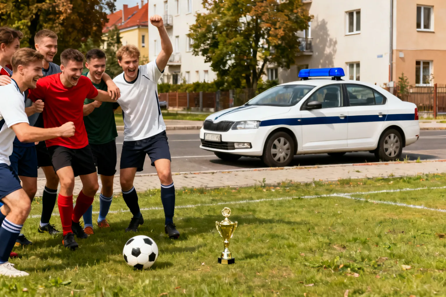 Charytatywny turniej piłkarski we Wrocławiu dla asp. szt. Przemysława Leśniaka