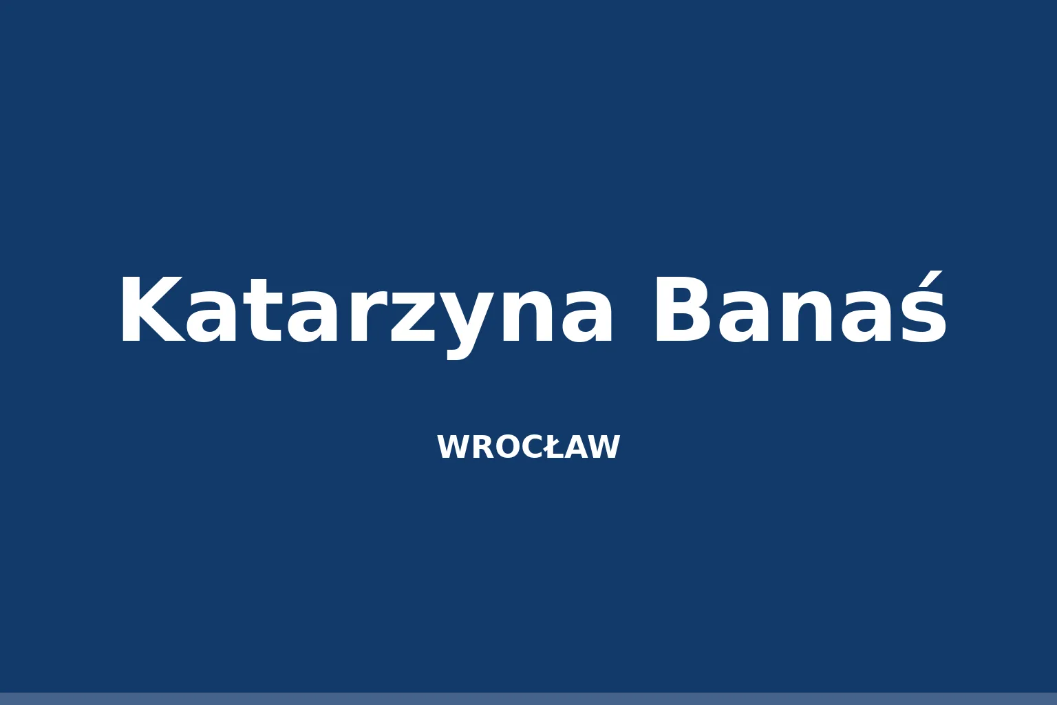 Katarzyna Banaś