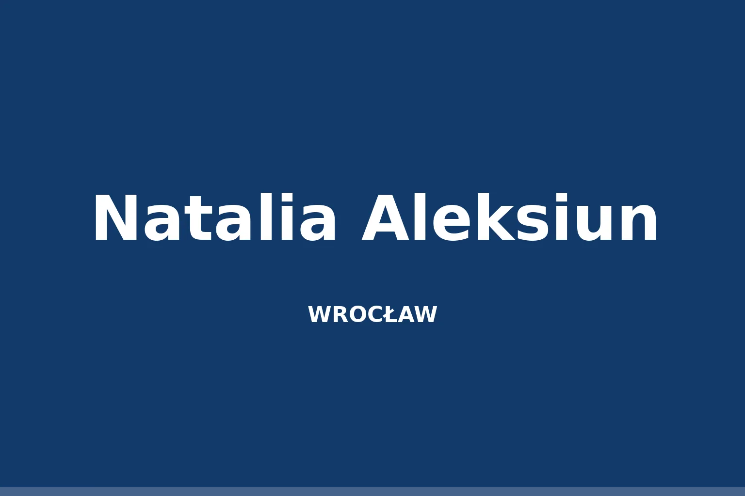 Natalia Aleksiun
